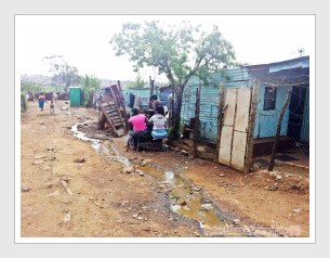 Kliptown, the oldest part of Soweto township